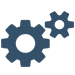 icon of showing a machining icon