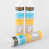 photo showing two tubes of mirror adhesive