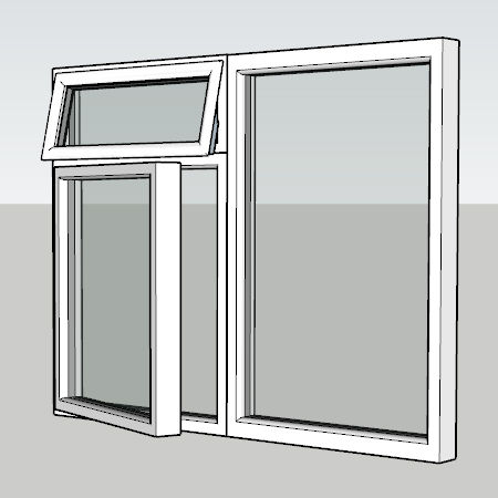 large image showing the current window layout selected