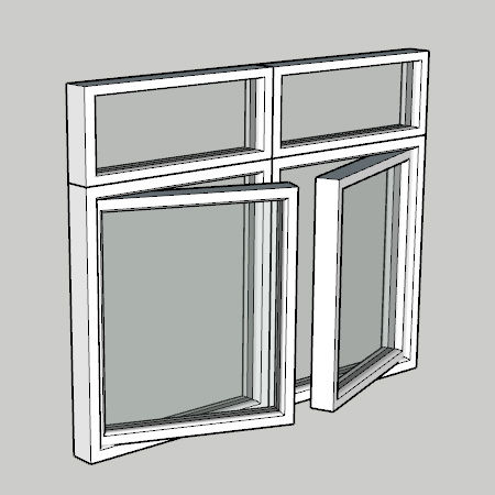 large image showing the current window layout selected