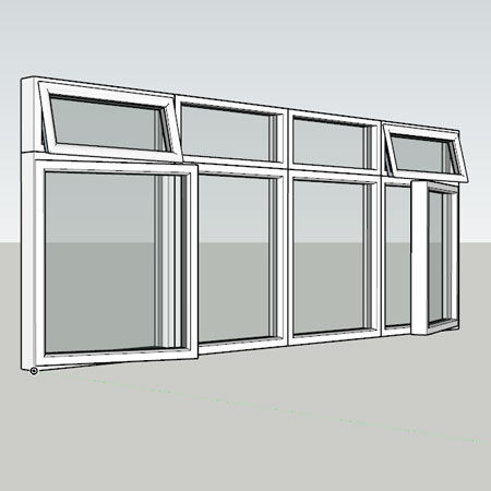 large image showing the current window layout selected