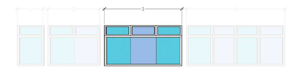 graphic with highlighted areas to help explain how we arrange the window layouts on this page